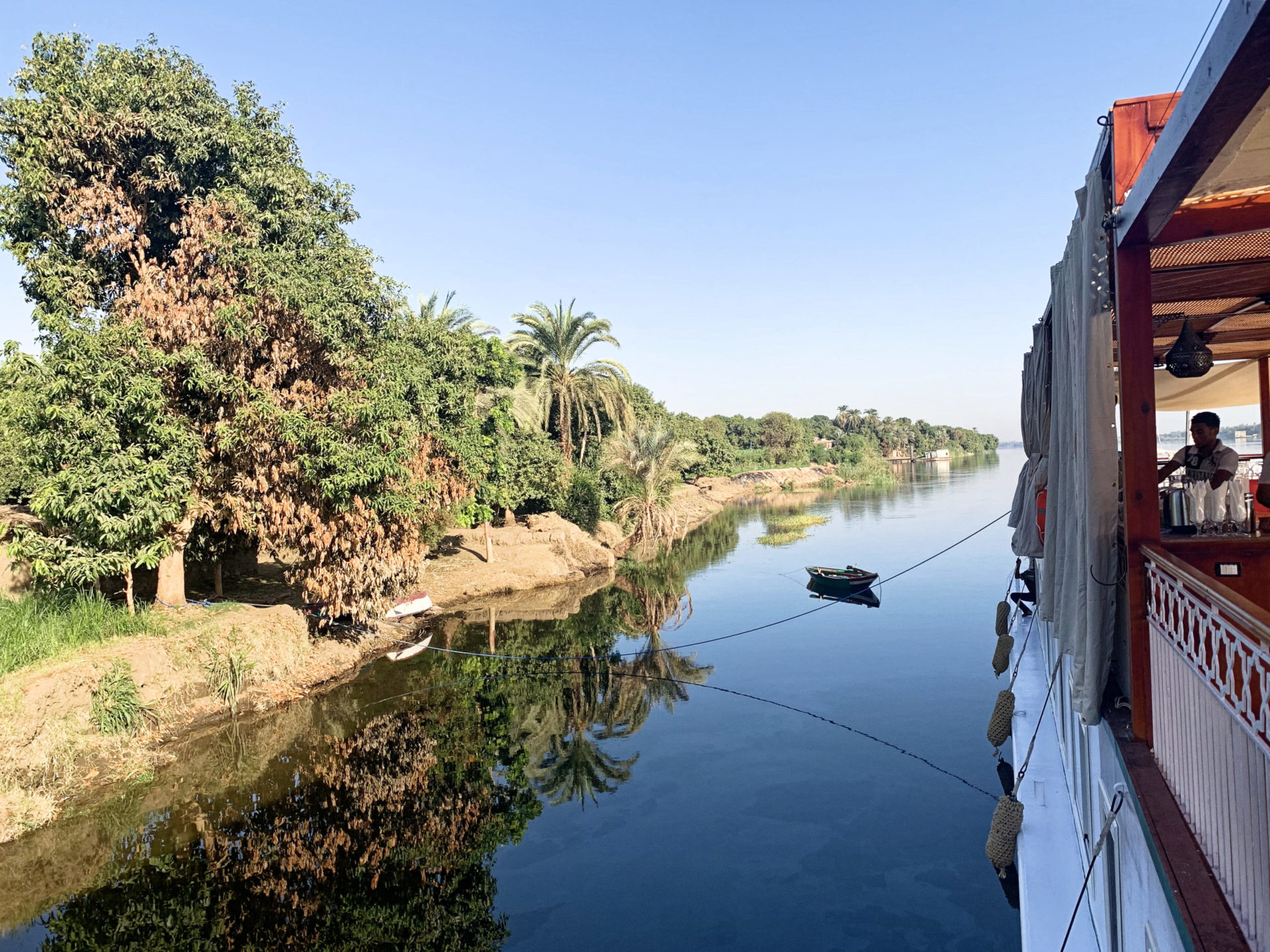 Queeny Nile View. Egypt geography