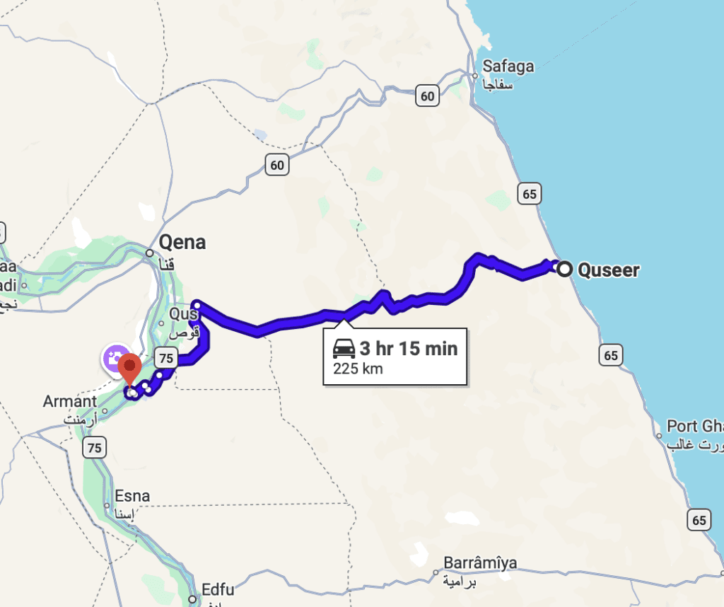 El Quseir - Luxor