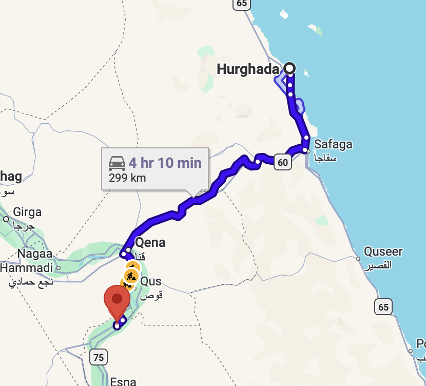 Hurghada – Luxor