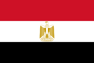 Flagge Agypten