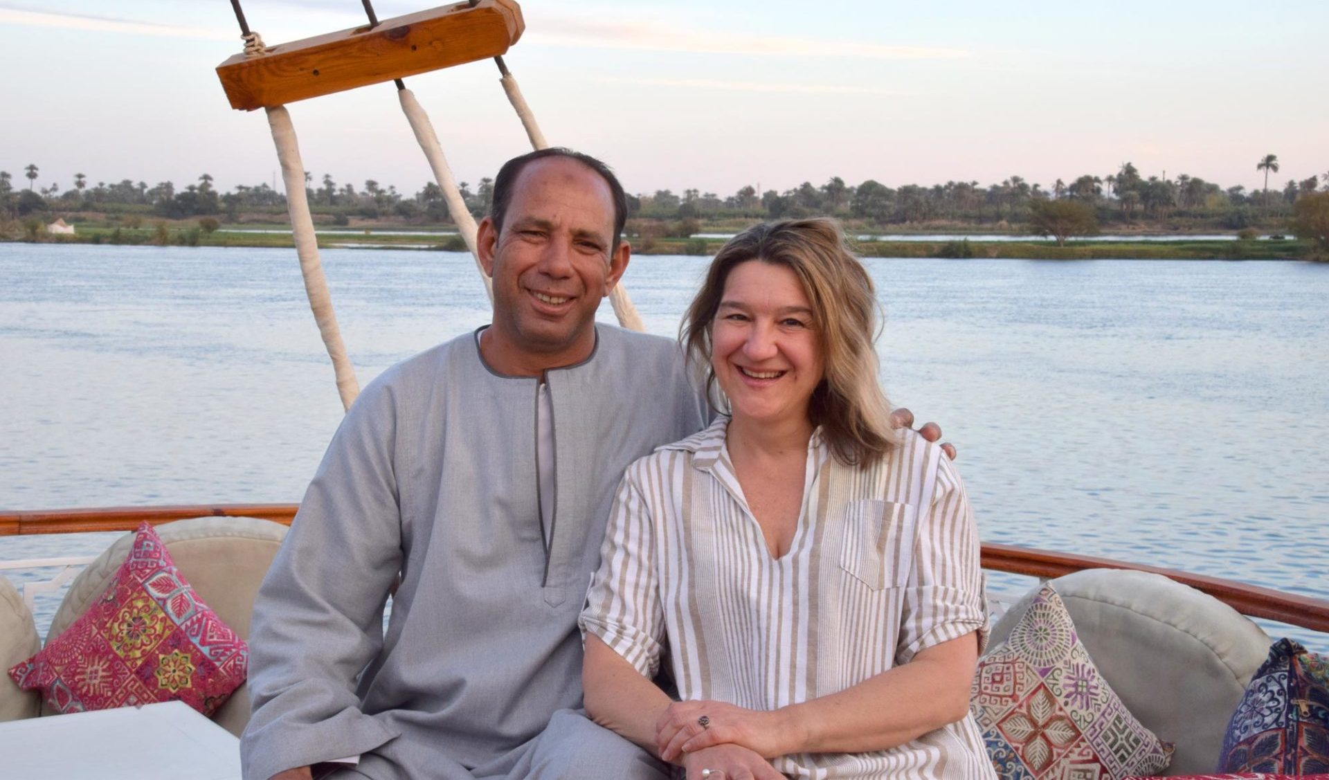 Katharina aus Basel und Mohamed aus Luxor