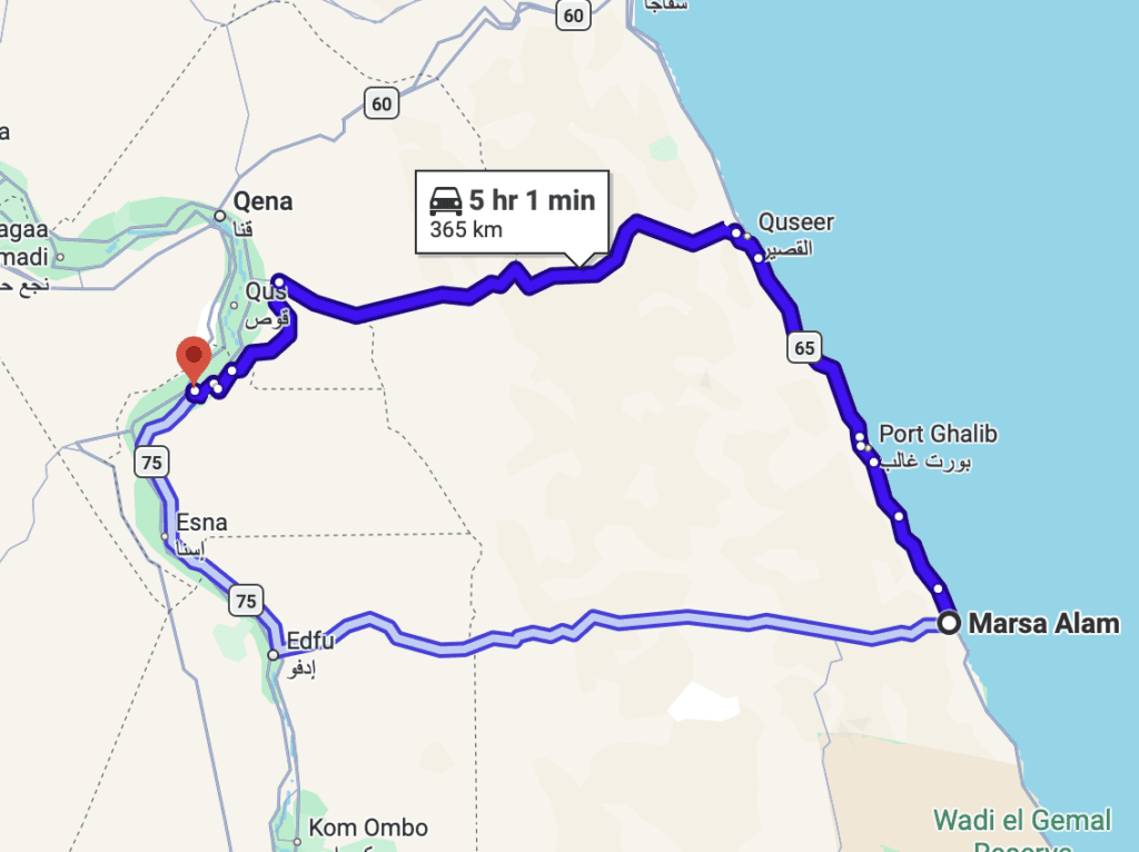 Marsa Alam – Luxor